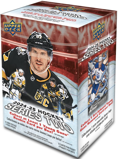 Sports Cards Upper Deck - 2024-25 - Hockey - Series 2 - Blaster Box - Pre-Order March 15th 2025 - Cardboard Memories Inc.