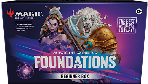 Trading Card Games Magic the Gathering - Foundations - Learn to Play Beginner Box - Pre-Order November 15th 2024 - Cardboard Memories Inc.