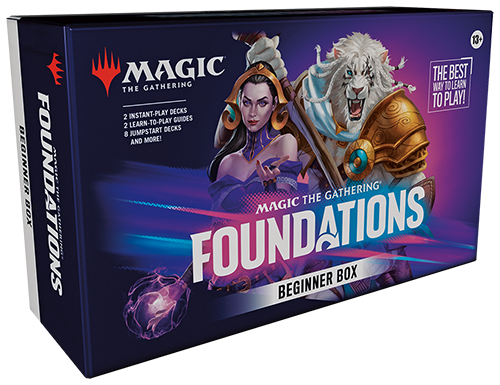 Trading Card Games Magic the Gathering - Foundations - Learn to Play Beginner Box - Pre-Order November 15th 2024 - Cardboard Memories Inc.