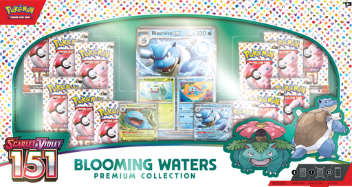 Trading Card Games Pokemon - Scarlet and Violet - Blooming Waters - Premium Collection - Cardboard Memories Inc.