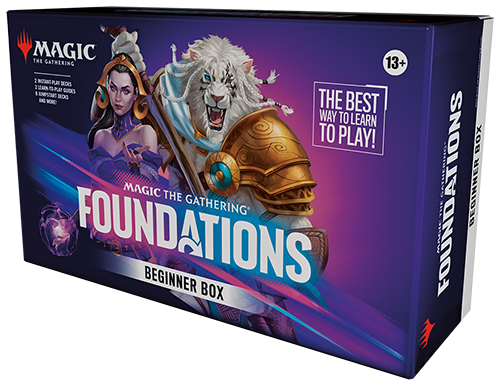 Trading Card Games Magic the Gathering - Foundations - Learn to Play Beginner Box - Pre-Order November 15th 2024 - Cardboard Memories Inc.