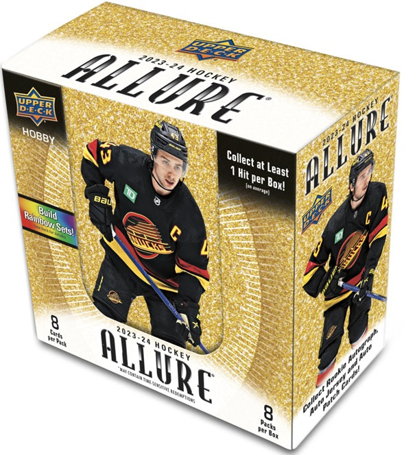 Sports Cards Upper Deck - 2023-24 - Hockey - Allure - Hobby Box - Cardboard Memories Inc.