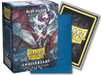 Supplies Arcane Tinmen - Dragon Shield Sleeves - Matte Dual - Blue and Silver - Anniversary Special Edition - Cardboard Memories Inc.