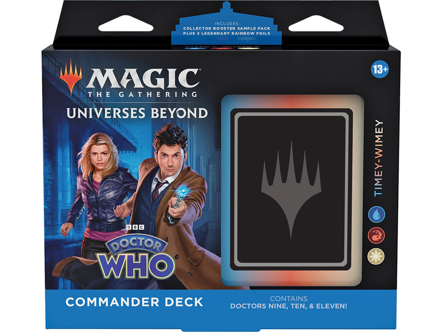 Trading Card Games Magic the Gathering - Doctor Who - Commander Deck - Timey-Wimey - Cardboard Memories Inc.