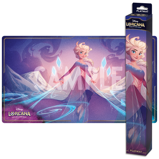 Supplies Disney - Lorcana - Neoprene Play Mat - Set 6 - Elsa - Pre-Order November 15th 2024 - Cardboard Memories Inc.