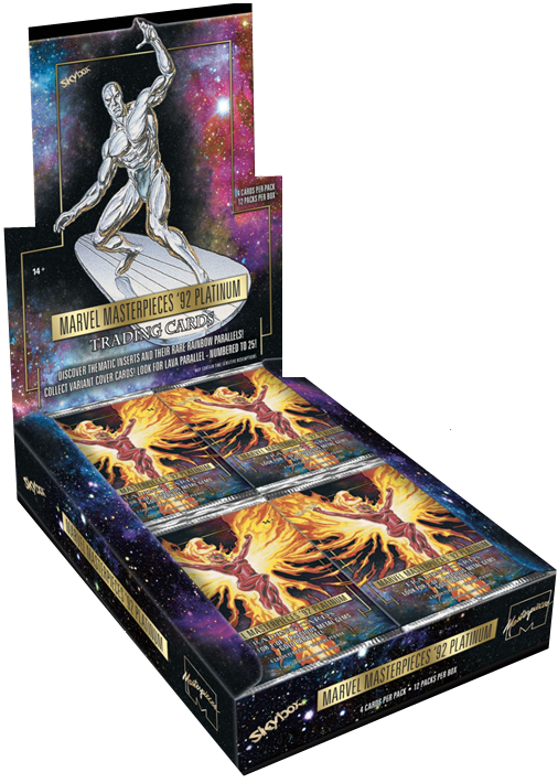 Non Sports Cards Upper Deck - Marvel Masterpieces '92 Platinum - Hobby Box - Pre-Order December 4th 2024 - Cardboard Memories Inc.