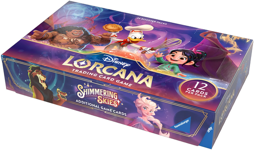 Trading Card Games Disney - Lorcana - Shimmering Skies - Booster Box - Cardboard Memories Inc.