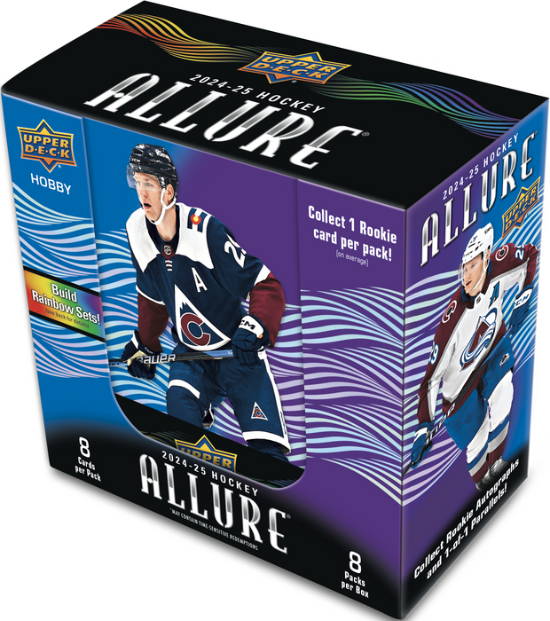 Sports Cards Upper Deck - 2024-25 - Hockey - Allure - Hobby Box - Pre-Order January 15th 2025 - Cardboard Memories Inc.