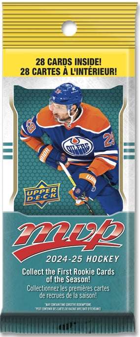 Sports Cards Upper Deck - 2024-25 - Hockey - MVP - Fat Pack - Cardboard Memories Inc.