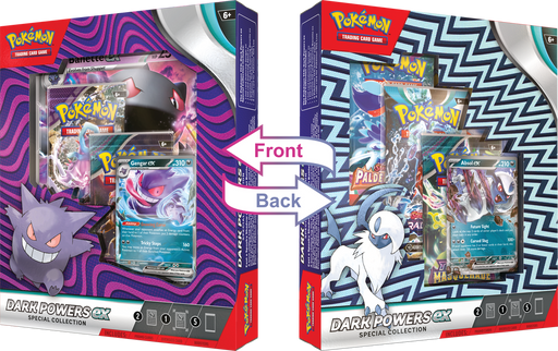 Trading Card Games Pokemon - Scarlet and Violet - Dark Powers EX - Gengar Ex - Absol EX - Cardboard Memories Inc.