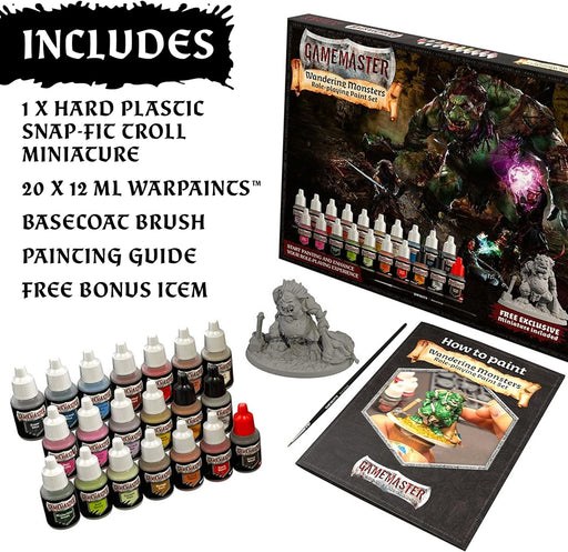 Paints and Paint Accessories Army Painter - Gamesmaster - Wandering Monsters Starter Role-Playing - Paint Set - Cardboard Memories Inc.