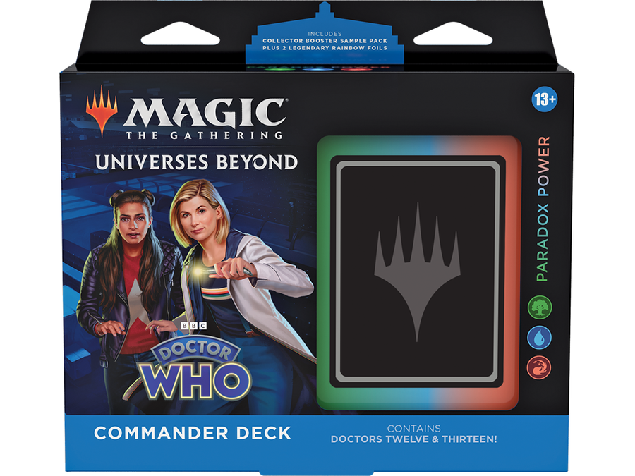 Trading Card Games Magic the Gathering - Doctor Who - Commander Deck - Paradox Power - Cardboard Memories Inc.