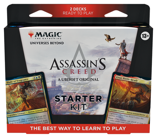 Trading Card Games Magic the Gathering - Assassins Creed - Beyond Starter Kit - Pre-Order July 5th 2024 - Cardboard Memories Inc.