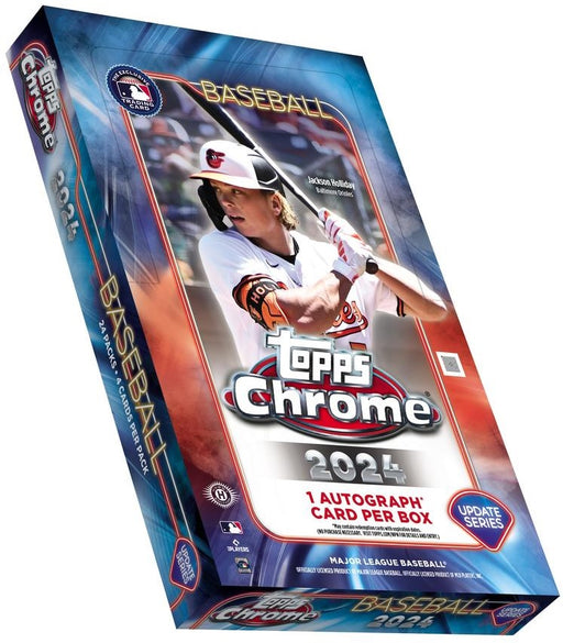 Sports Cards Topps - 2024 - Baseball - Chrome - Update - Hobby Box - Pre-Order November 13th 2024 - Cardboard Memories Inc.