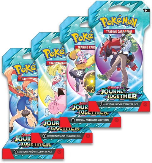 Trading Card Games Pokémon - Scarlet and Violet - Journey Together - Blister Pack - Pre-Order March 28th 2025 - Cardboard Memories Inc.