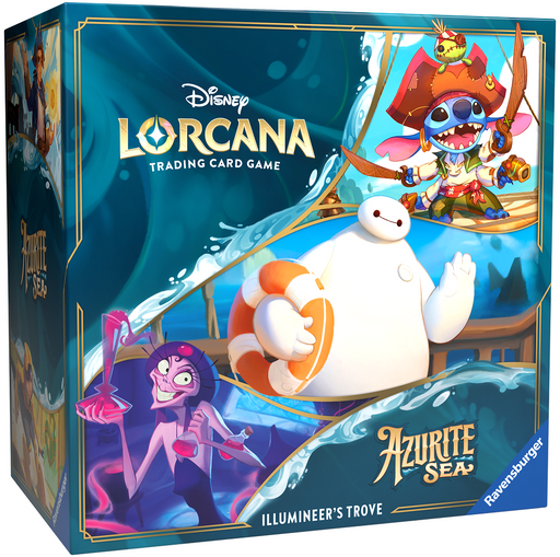 Trading Card Games Disney - Lorcana - Azurite Sea - Illumineer's Trove - Pre-Order November 15th 2024 - Cardboard Memories Inc.