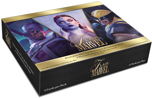 Trading Card Games Upper Deck - 2023 - Marvel Flair - Hobby Box - Cardboard Memories Inc.