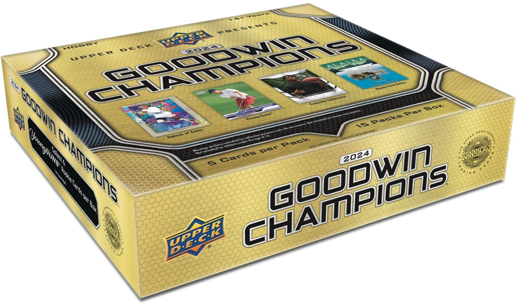 Sports Cards Upper Deck - 2024 - Goodwin Champions - Trading Card Hobby Box - Pre-Order December 1st 2024 - Cardboard Memories Inc.