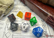 Dice Chessex Dice - Nostalgia Opaque GM and Beginner - Player Set of 7 - CHX 25499 - Cardboard Memories Inc.