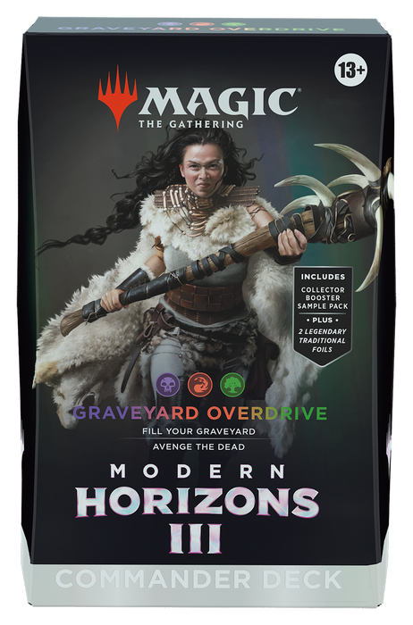 Trading Card Games Magic the Gathering - Modern Horizons III - Commander Deck - Graveyard Overdrive - Cardboard Memories Inc.