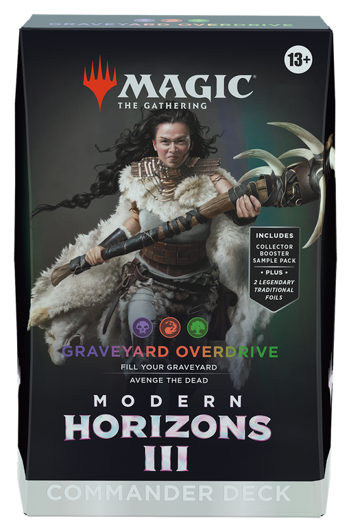 Trading Card Games Magic the Gathering - Modern Horizons III - Commander Deck - Graveyard Overdrive - Cardboard Memories Inc.