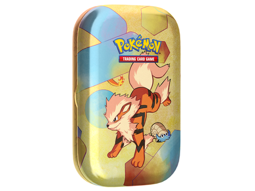 Trading Card Games Pokemon - Scarlet and Violet  - 151 - Mini Tin - Arcanine - Cardboard Memories Inc.