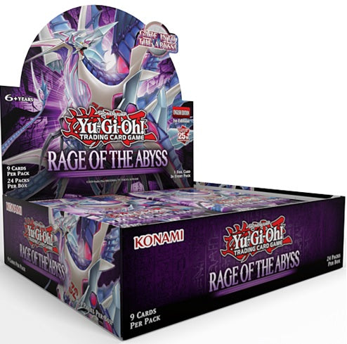 Trading Card Games Konami - Yu-Gi-Oh! - Battles of Legend - Rage of the Abyss - Booster Box - Pre-Order October 11th 2024 - Cardboard Memories Inc.
