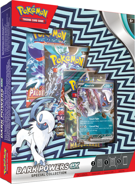 Trading Card Games Pokemon - Scarlet and Violet - Dark Powers EX - Gengar Ex - Absol EX - Cardboard Memories Inc.