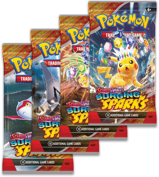 Trading Card Games Pokemon - Scarlet and Violet - Surging Sparks - Booster Box - Pre-Order November 8th 2024 - Cardboard Memories Inc.