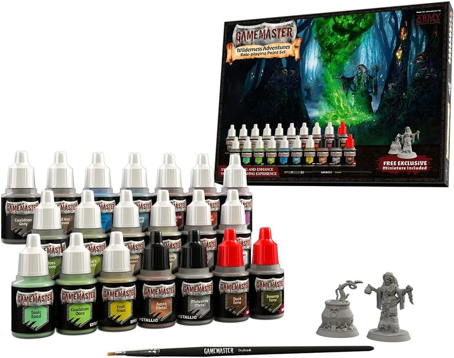 Paints and Paint Accessories Army Painter - Gamesmaster - Wilderness Adventures Role-Playing - Paint Set - Cardboard Memories Inc.