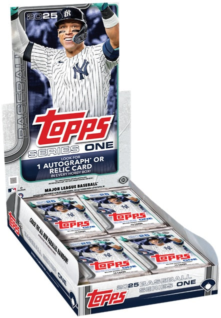 Topps 2025 Baseball Series 1 Hobby Box — Cardboard Memories Inc.