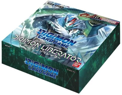 collectible card game Bandai - Digimon - Digimon Liberator - Trading Card Booster Box - Cardboard Memories Inc.