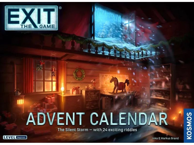 Board Games Thames and Kosmos - EXIT - The Silent Storm - Advent Calendar - Cardboard Memories Inc.