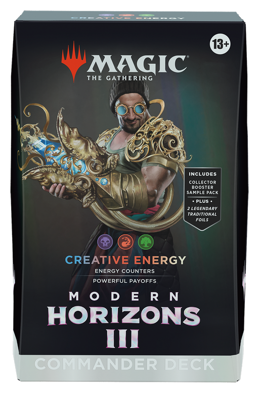 Trading Card Games Magic the Gathering - Modern Horizons III - Commander Deck - Creative Energy - Cardboard Memories Inc.