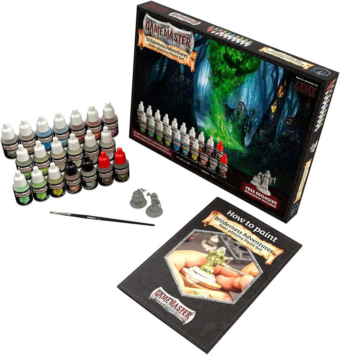 Paints and Paint Accessories Army Painter - Gamesmaster - Wilderness Adventures Role-Playing - Paint Set - Cardboard Memories Inc.