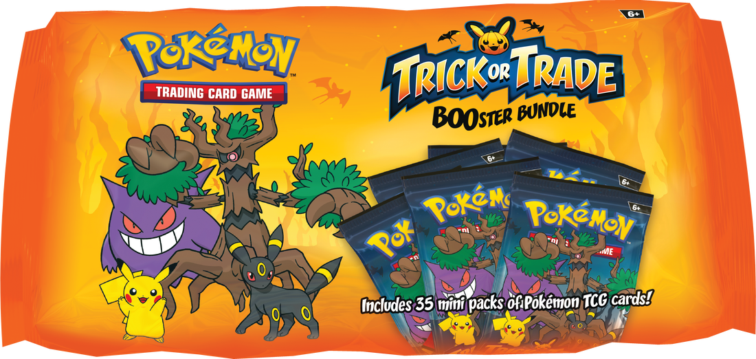 Trading Card Games Pokemon - Trick or Trade 2024 - Booster Packs - Cardboard Memories Inc.