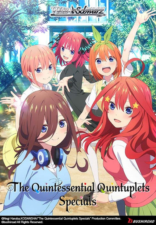 Trading Card Games Bushiroad - Weiss Schwarz - The Quintessential Quintuplets - Premium Booster Box - Pre-Order January 24th 2025 - Cardboard Memories Inc.