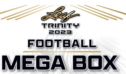 Sports Cards Leaf - 2023 - Trinity - Football - Mega Box - Pre-Order June 15th 2024 - Cardboard Memories Inc.