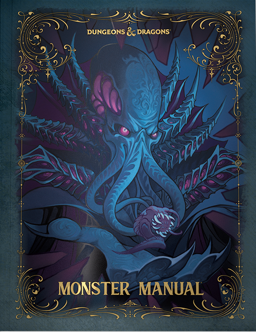 Wizards of the Coast Dungeons and Dragons Monster Manual — Cardboard