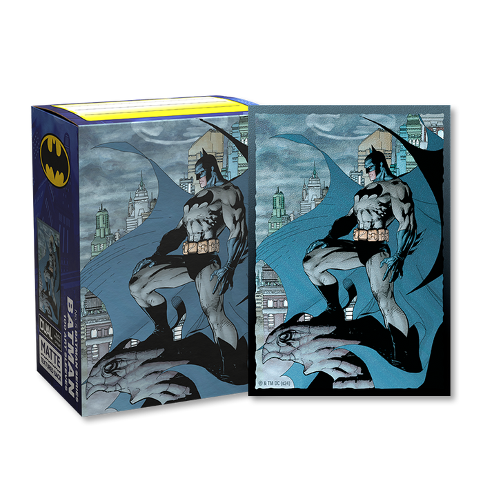 Supplies Arcane Tinmen - Dragon Shield Sleeves - Matte Dual - DC Batman 85th Anniversary Edition - Batman - Cardboard Memories Inc.