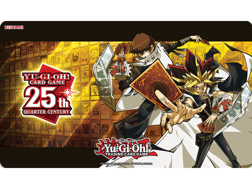 Konami - Yu-Gi-Oh! - Yugi and Kaiba Quarter Century Game Mat ...