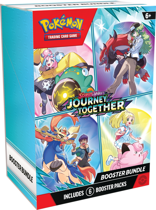 Trading Card Games Pokémon - Scarlet and Violet - Journey Together - Booster Bundle - Pre-Order March 28th 2025 - Cardboard Memories Inc.