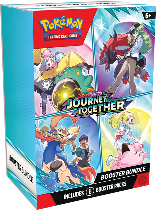 Trading Card Games Pokémon - Scarlet and Violet - Journey Together - Booster Bundle - Pre-Order March 28th 2025 - Cardboard Memories Inc.