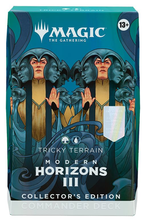Trading Card Games Magic the Gathering - Modern Horizons III - Commander Deck - Collectors Edition - Tricky Terrian - Cardboard Memories Inc.