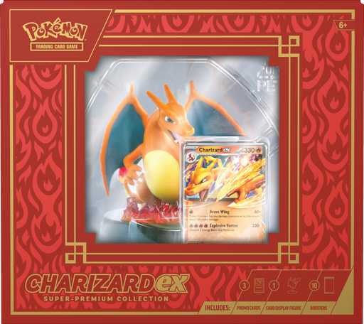 Trading Card Games Pokemon - 2024 - Chairzard EX - Super Premium Collection - Cardboard Memories Inc.