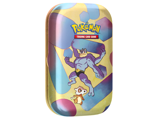 Trading Card Games Pokemon - Scarlet and Violet  - 151 - Mini Tin - Machamp - Cardboard Memories Inc.