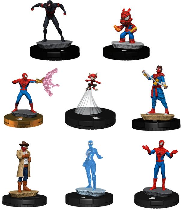 Collectible Miniature Games Wizkids - Marvel - HeroClix - Spider-Verse - Booster Brick - Pre-Order January 15th 2025 - Cardboard Memories Inc.