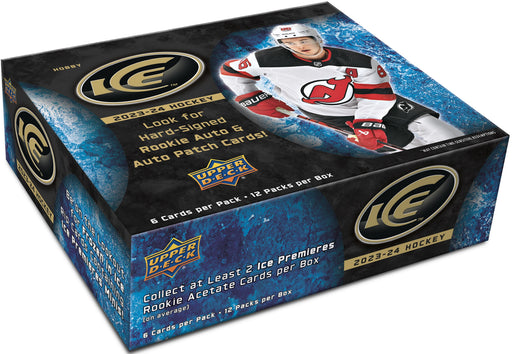 Sports Cards Upper Deck - 2023-24 - Hockey - Ice - Hobby Box - Cardboard Memories Inc.