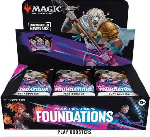 Trading Card Games Magic the Gathering - Foundations - Play Booster Box - Pre-Order November 15th 2024 - Cardboard Memories Inc.