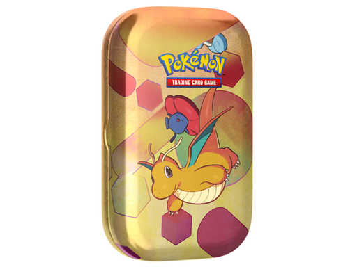 Trading Card Games Pokemon - Scarlet and Violet  - 151 - Mini Tin - Dragonite - Cardboard Memories Inc.